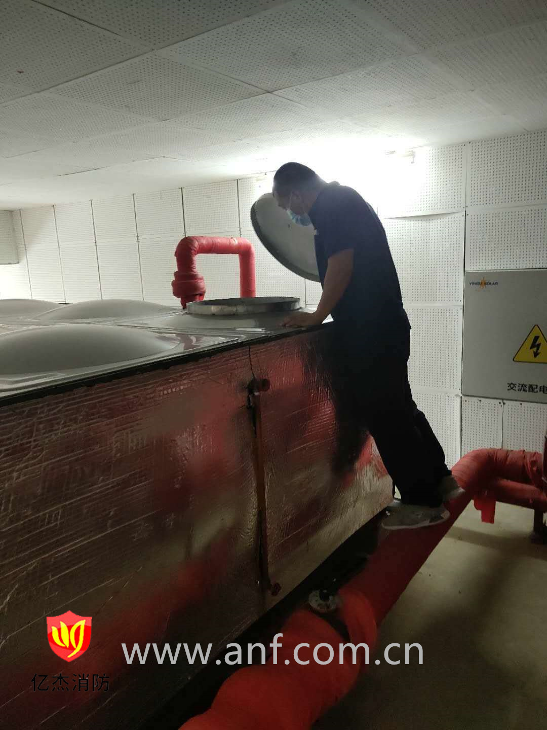 海灣設備排煙閥故障操作?